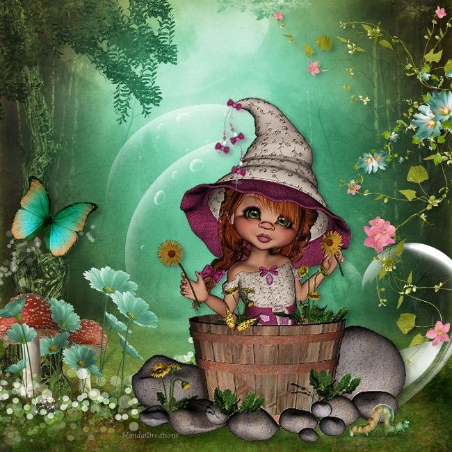 La petite fée de la forêt